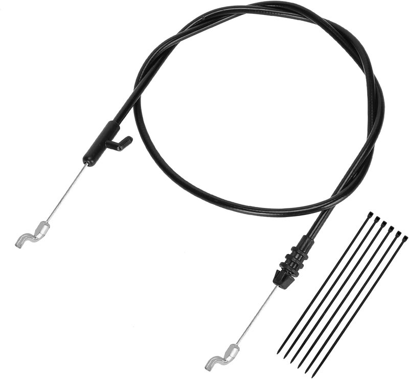 XIKOBY 946-04661A Control Cable Compatible with Troy Bilt TB110 TB230 Craftsman MTD Yard Machine 21 Inch Self Propelled Gas Push Lawn Mower, 746-04661A Throttle Cable Lawnmower Replacement Parts - Image 1